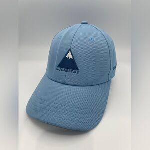 Sugarloaf Maine Ski Mtn Blue Baseball Cap Hat Adjustable Embroidered